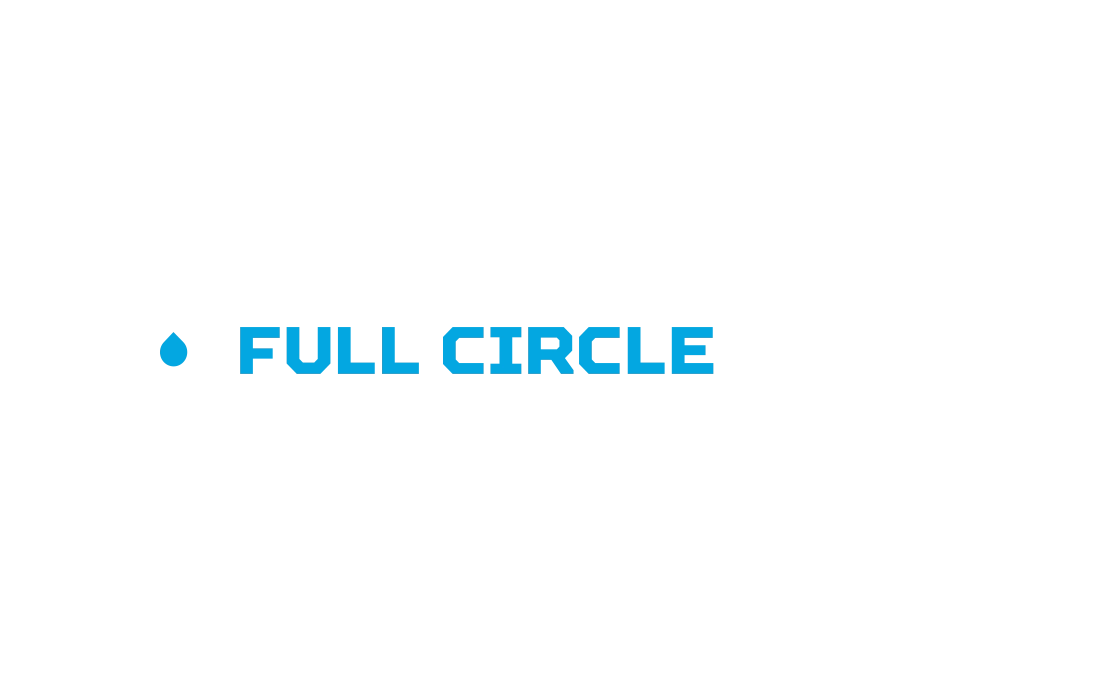 Full Circle Water Horizontal Logo