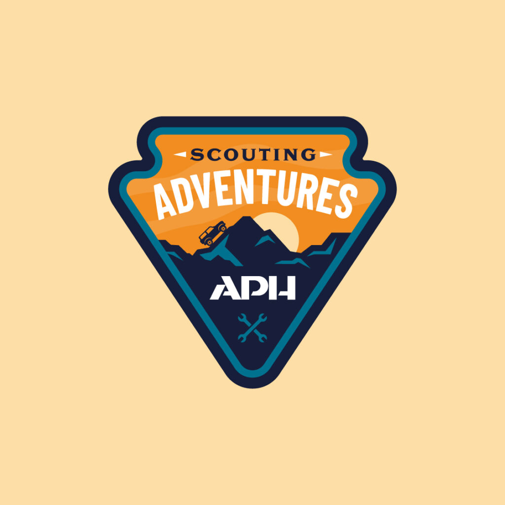 Auto Parts Headquarters - Scouting Adventures Logo Design