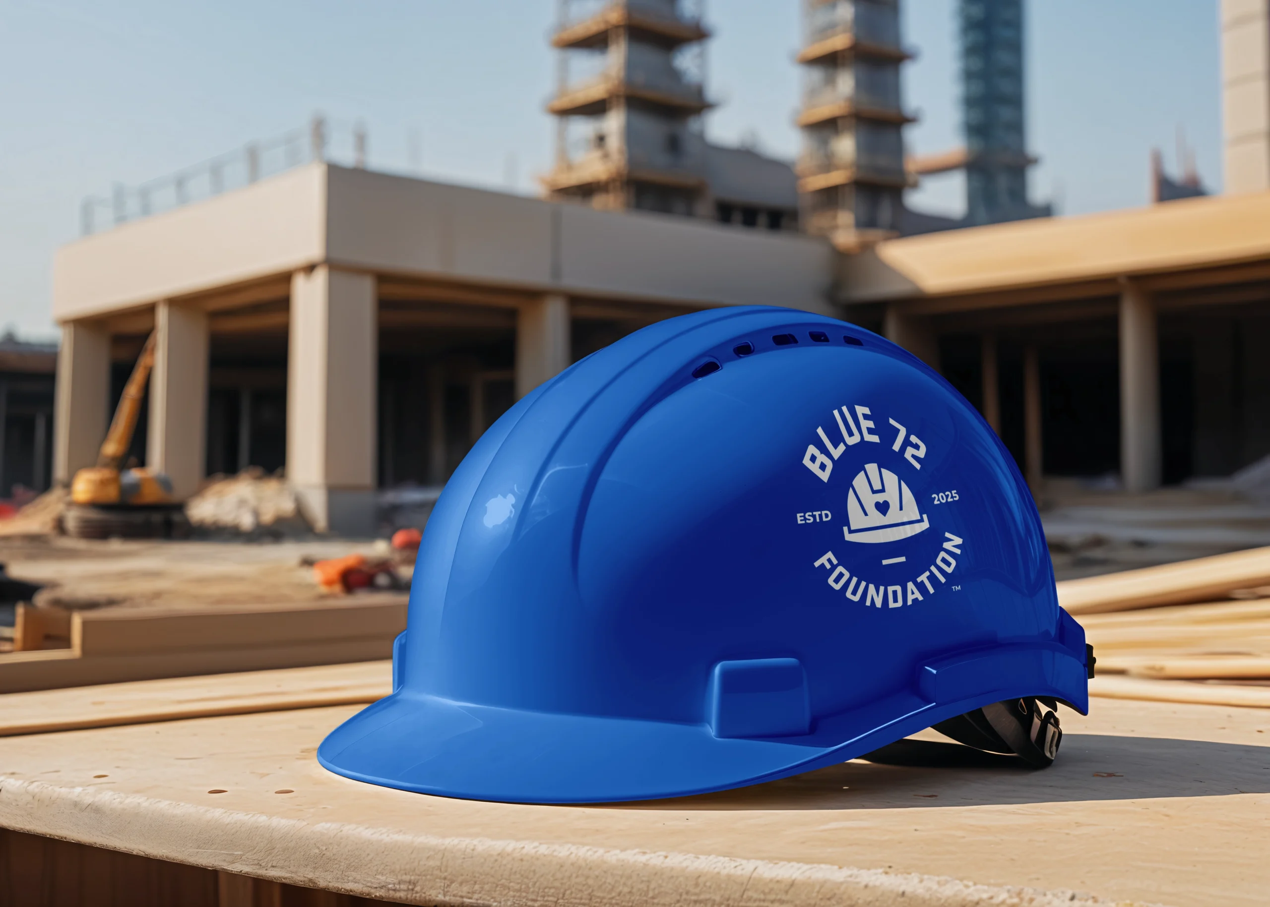 Blue 72 Foundation Hard Hat