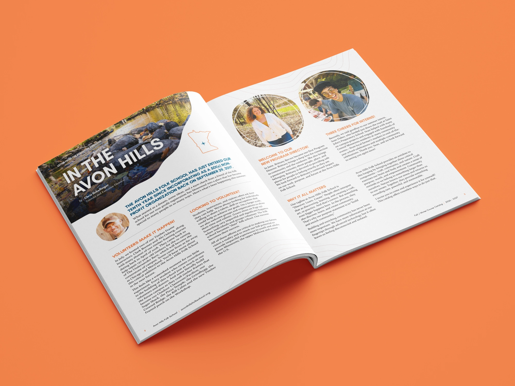 Avon Hills Catalog - Executive Letter - Designed by Gearbox Creative