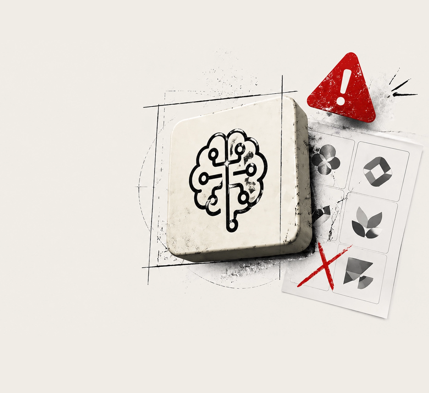 Why you shouldn't trust AI to design your brand logo