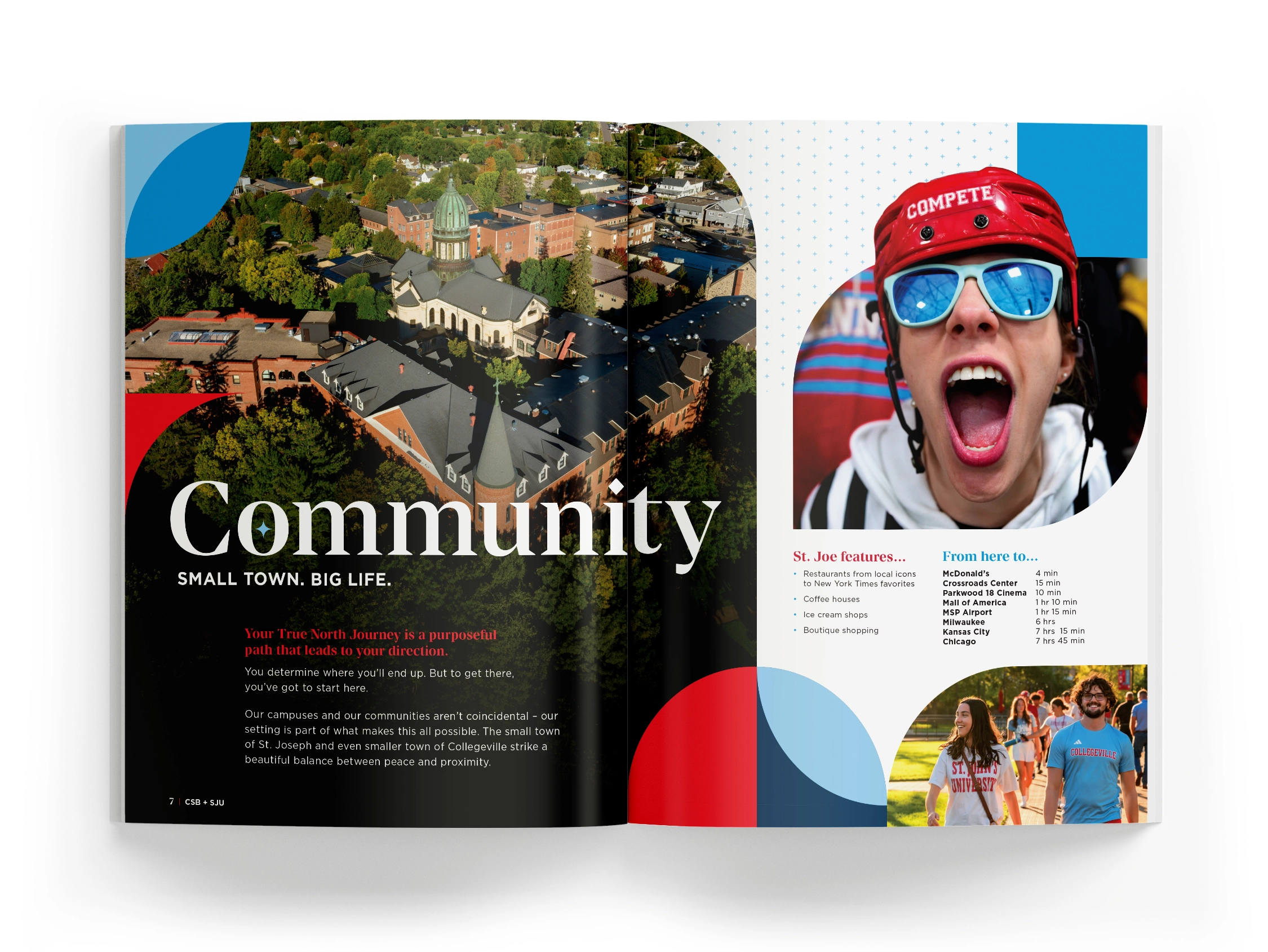 CSBSJU Admission Guide - Community designed by Gearbox Creative